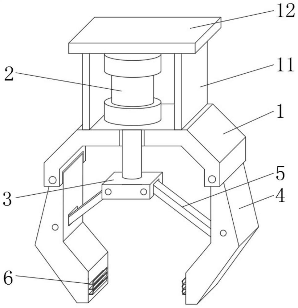 Industrial robot capable of adjusting grabbing force and using method of industrial robot