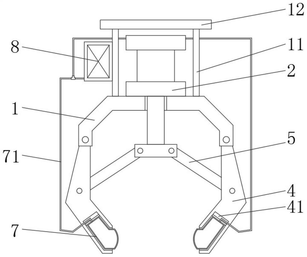 Industrial robot capable of adjusting grabbing force and using method of industrial robot