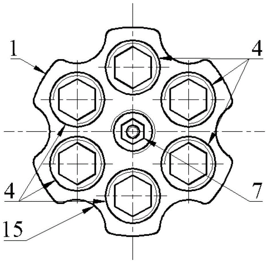 Hard-soft multipoint follow-up supporting head used for image processing