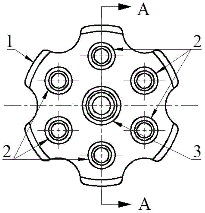 Hard-soft multipoint follow-up supporting head used for image processing