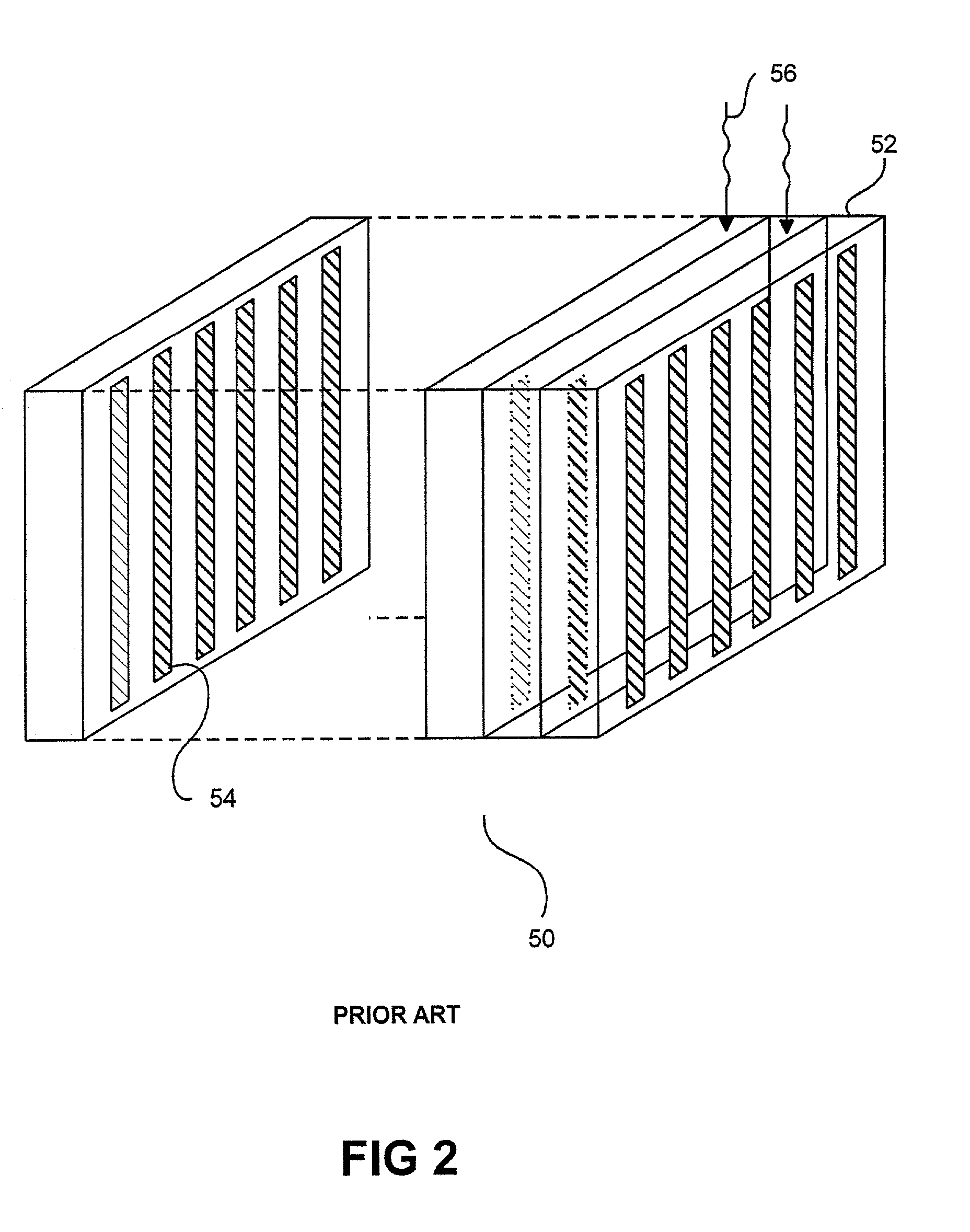 Three dimensional radiation detector