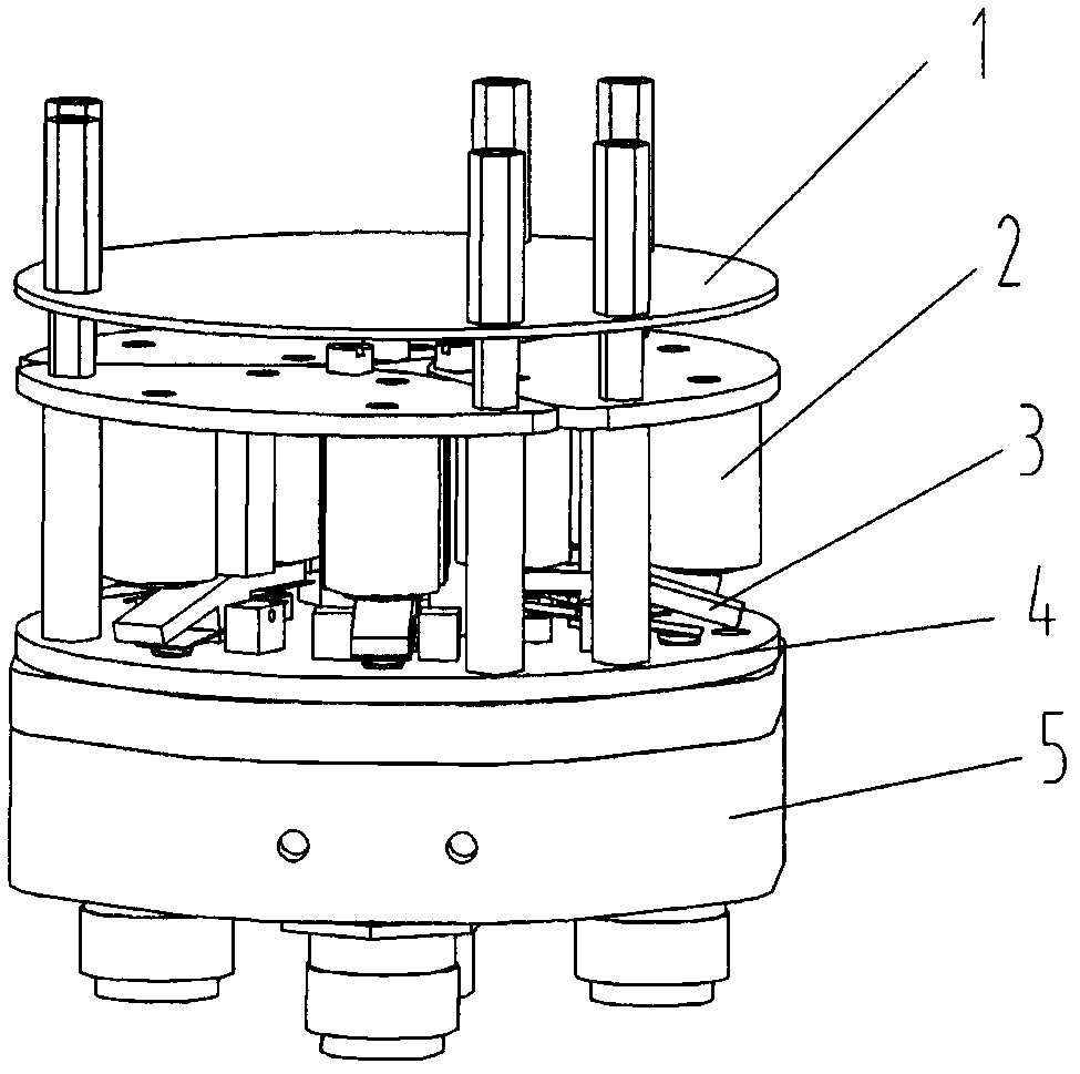 Modularized T-type microwave switch