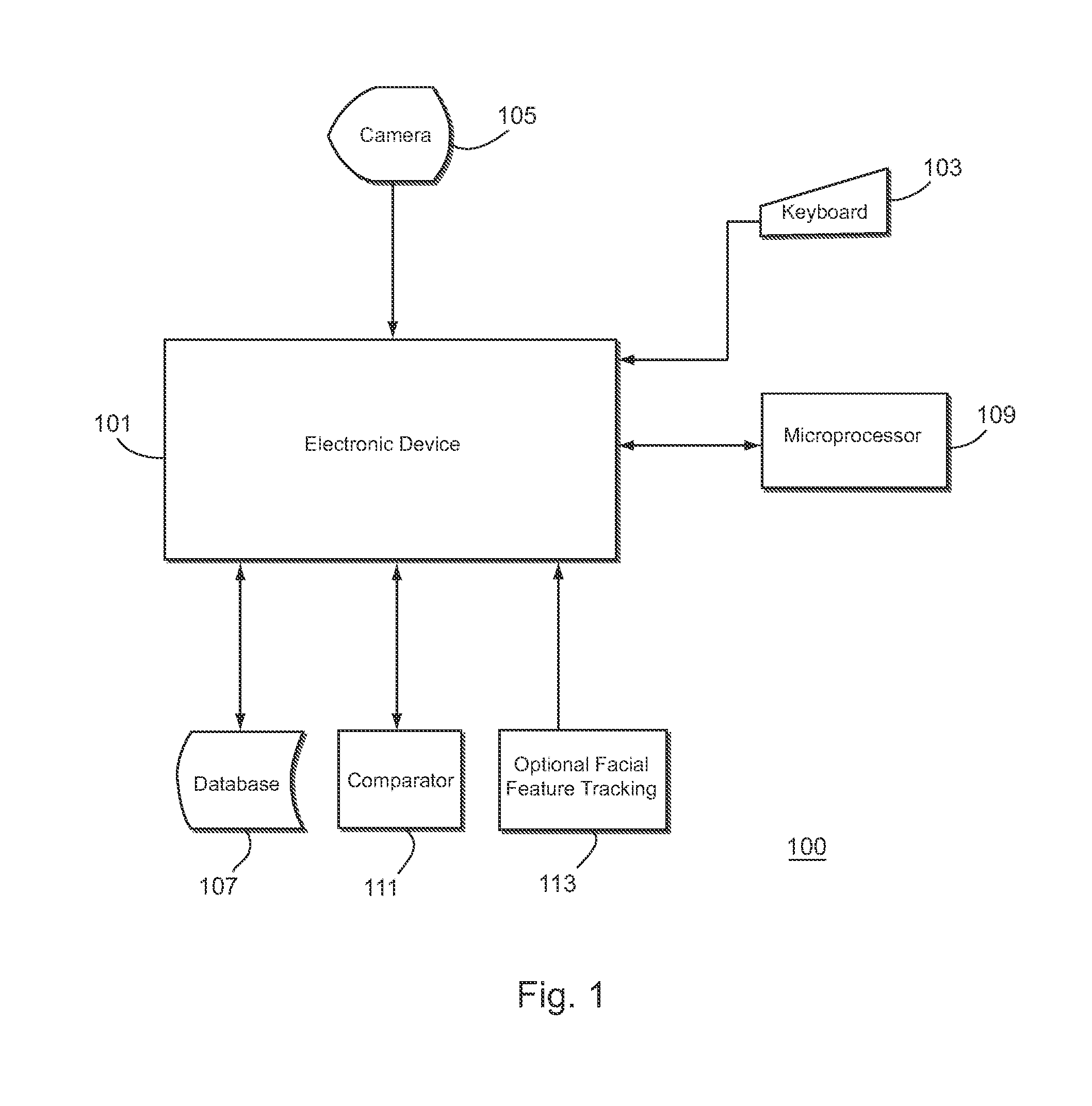 System and method for providing secure access to an electronic device using both a screen gesture and facial biometrics