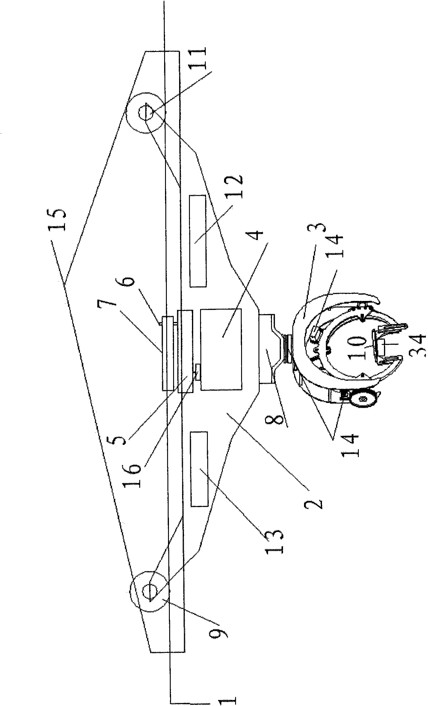 Single-line flying shuttle system