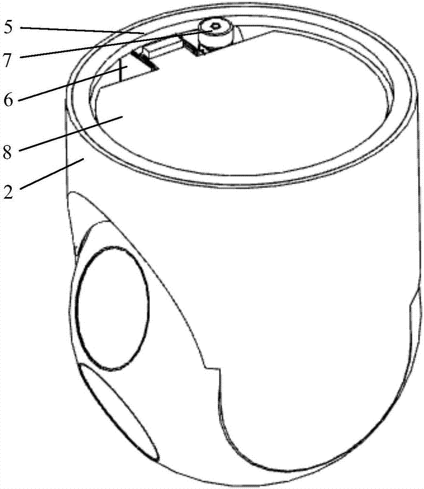 Onboard compact optoelectronic pod