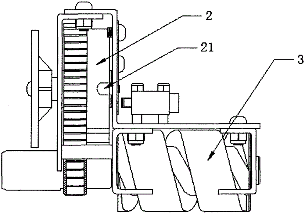 A pull-out switch cabinet drawer push device