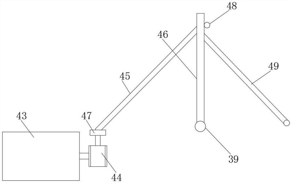 Dust separation device used for recycling lead-acid battery plastic