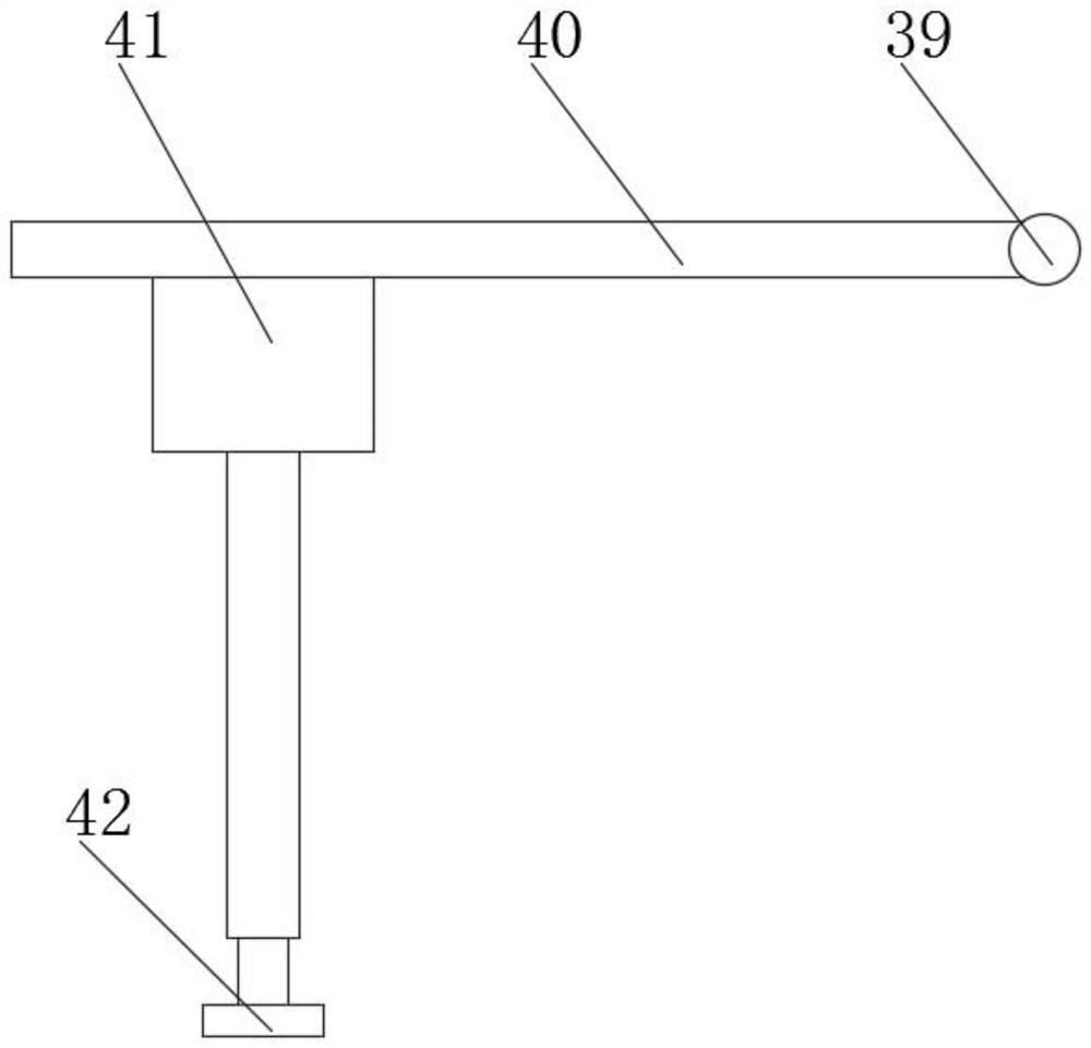 Dust separation device used for recycling lead-acid battery plastic