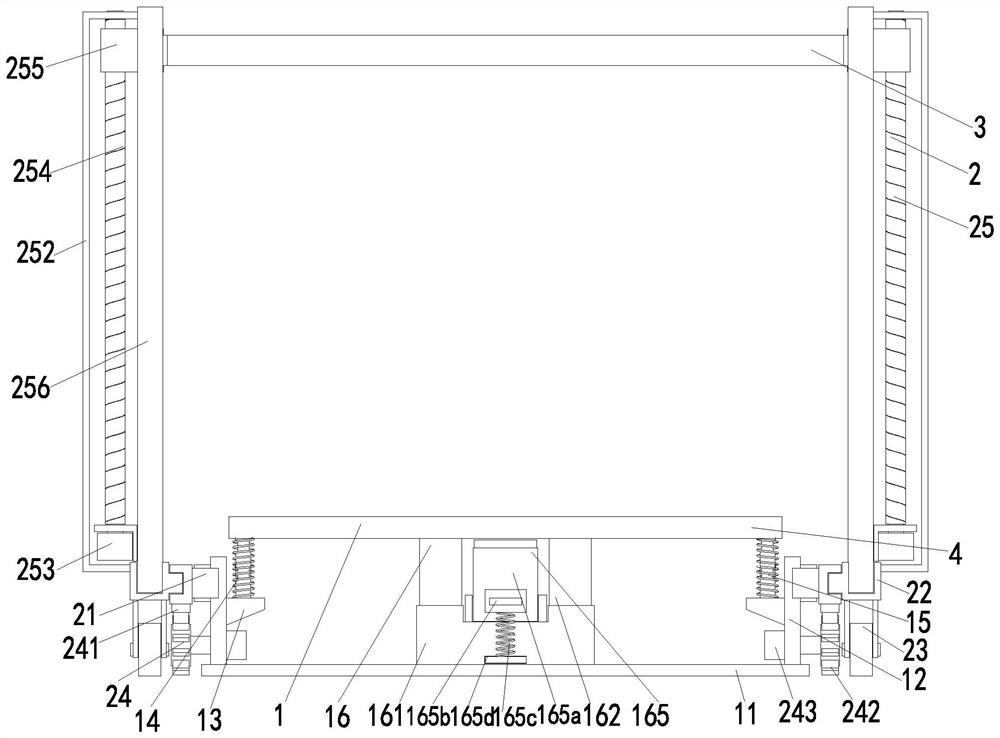 An underground double-layer lifting intelligent parking platform