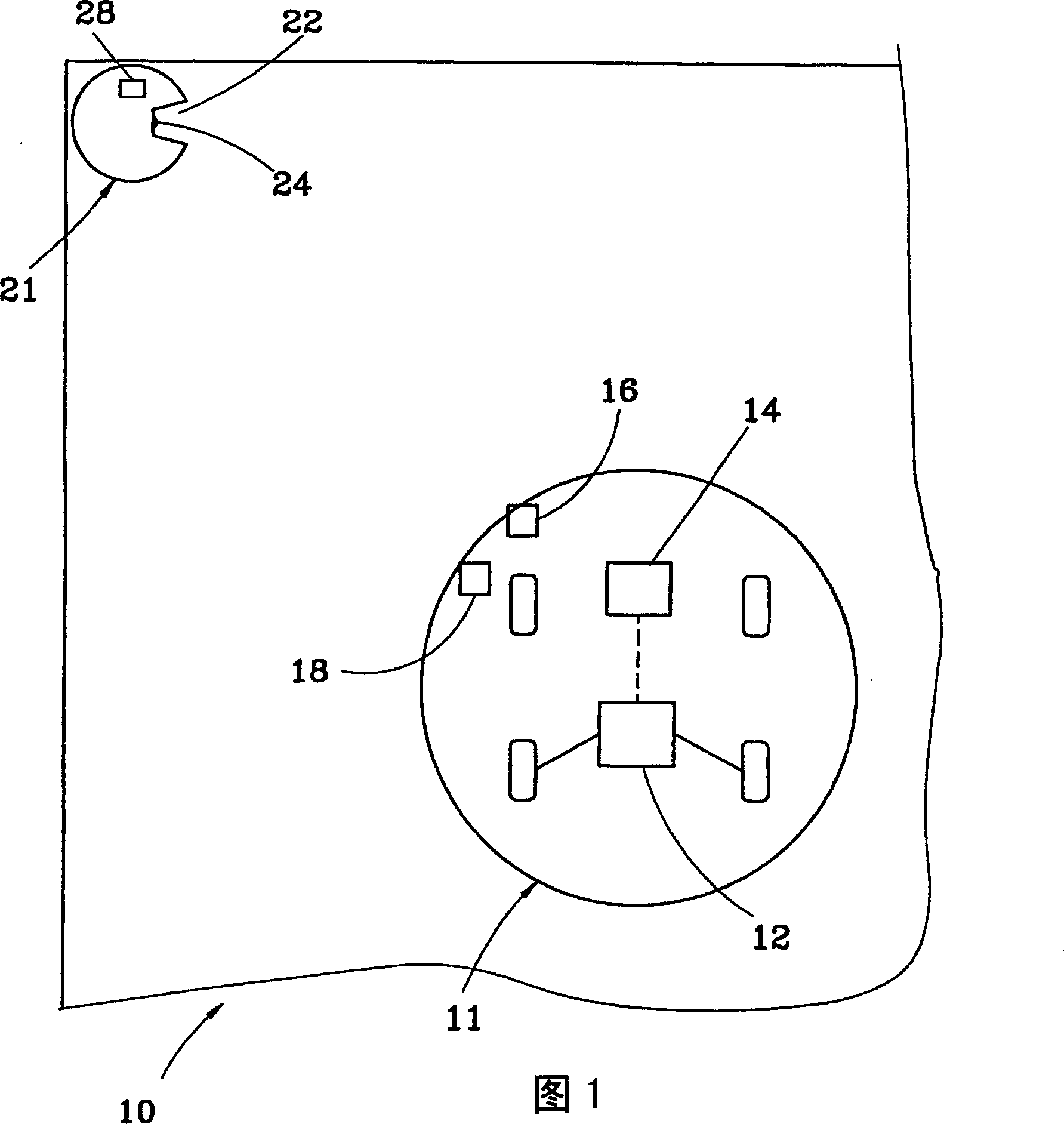 Virtual wall system of self-walking apparatus