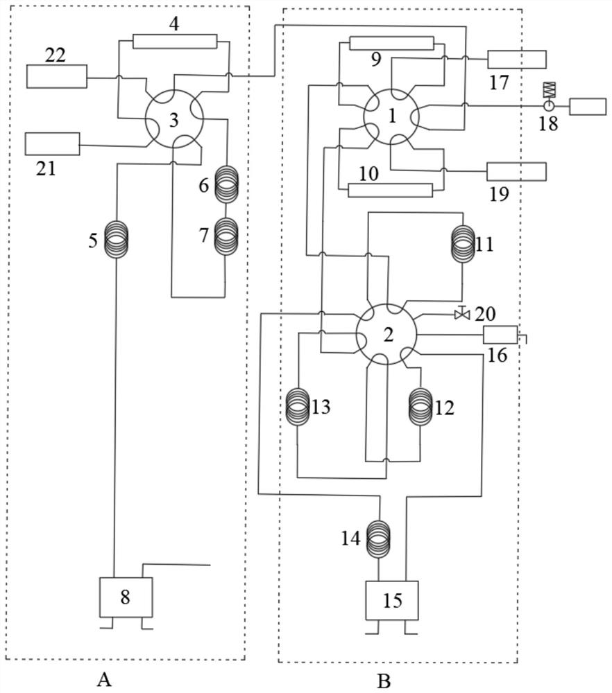 Full-component quantitative detection device and method for natural gas containing high-concentration H2S