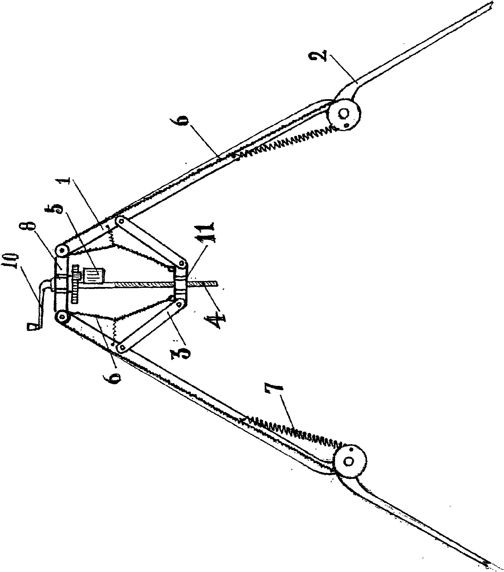 Car tent topee automatically supported, folded and unfolded by micro machine