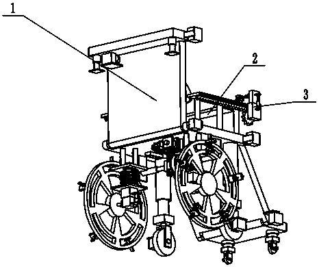 Smart auxiliary wheelchair for disabled people