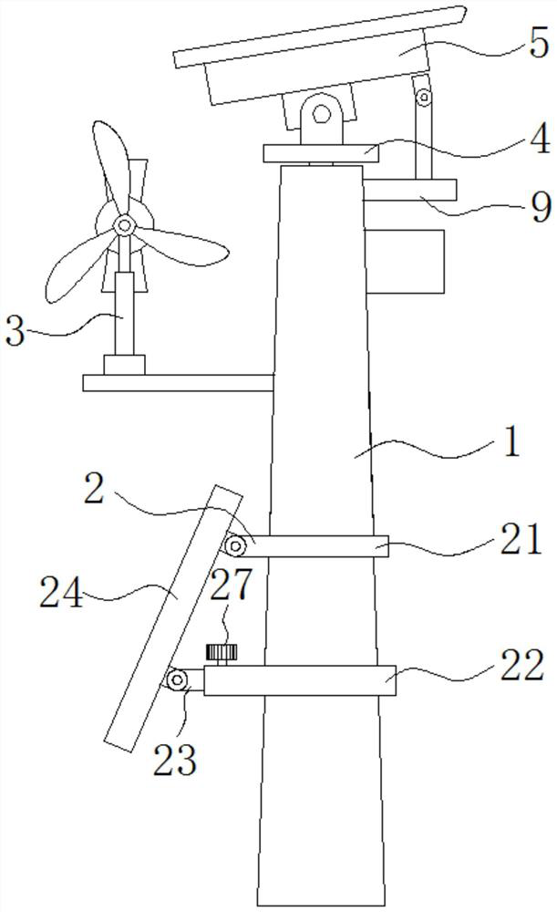 A forest fire prevention wireless alarm device