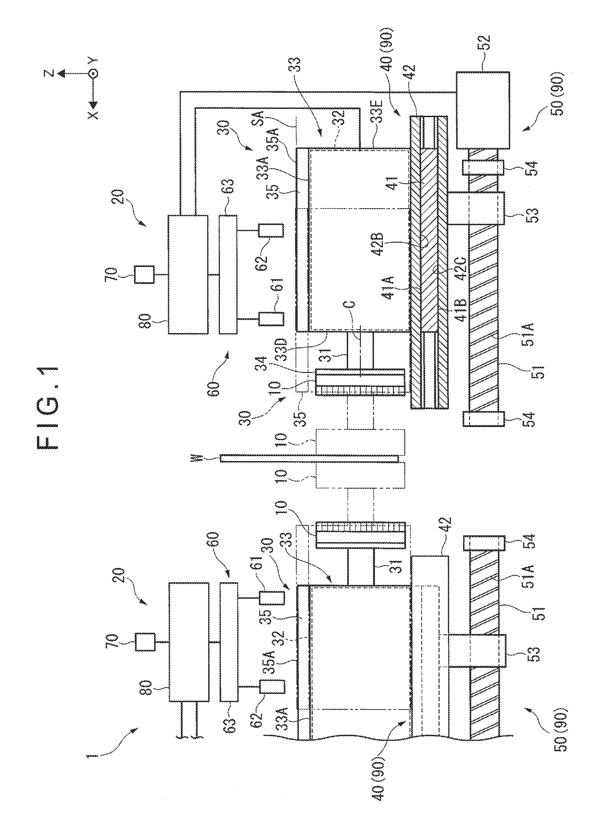 Grinding apparatus and grinding method