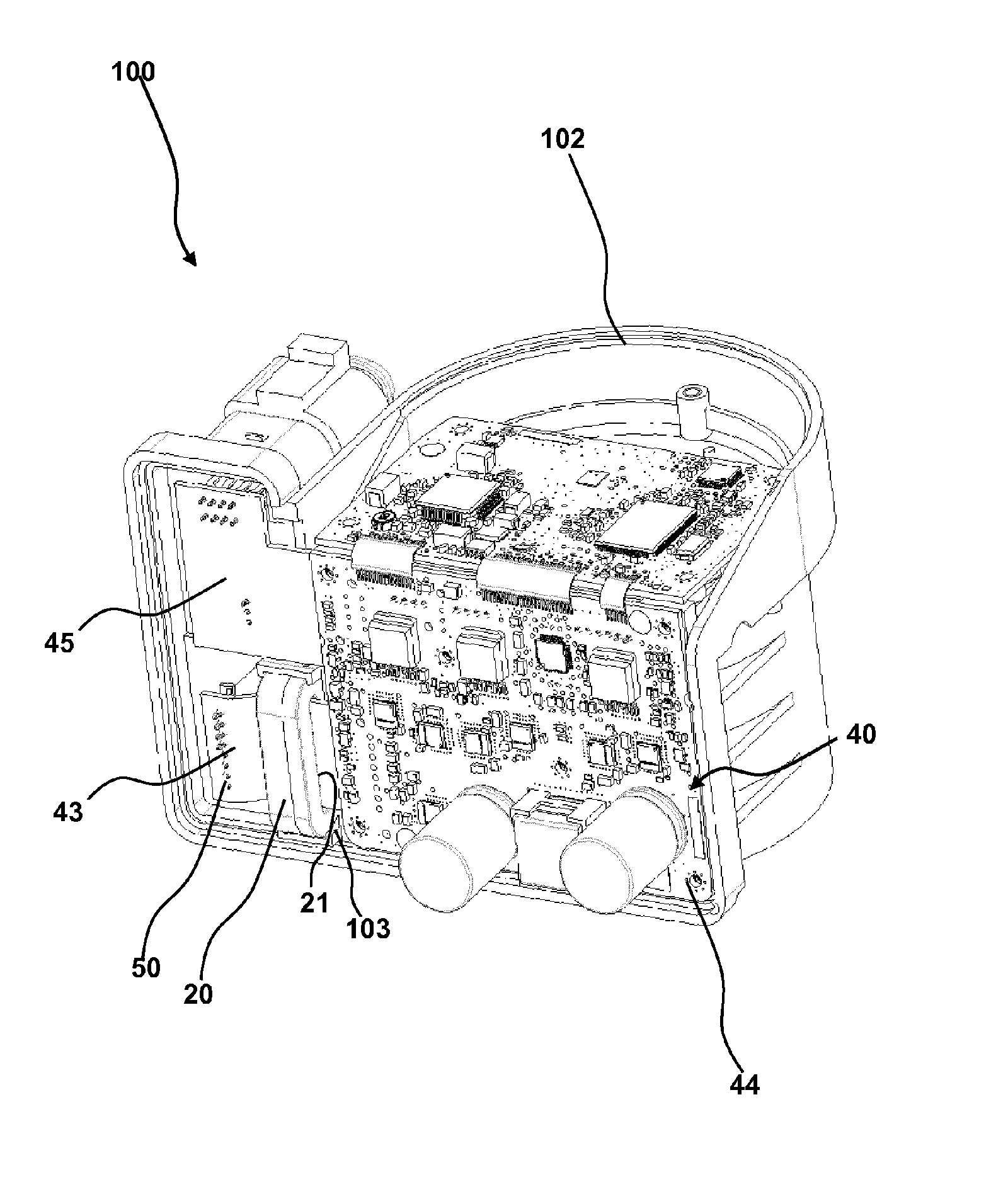 Production-Process-Optimized Filter Device