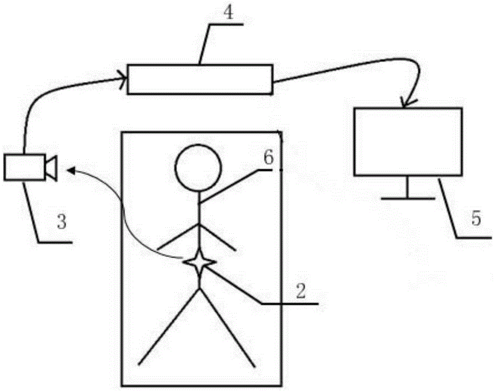 Microscopic surgical operation navigation system based on augmented reality and navigation method