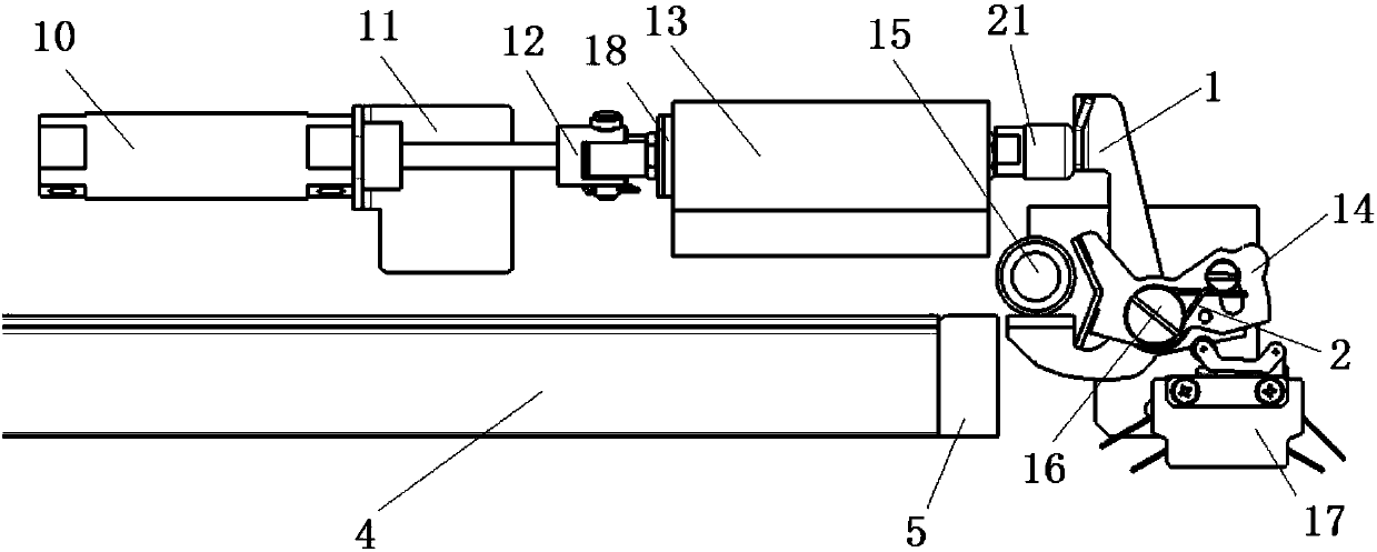 Emergency unlocking device for door system