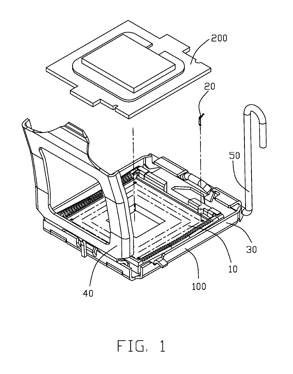 Electrical contact of electrical connector