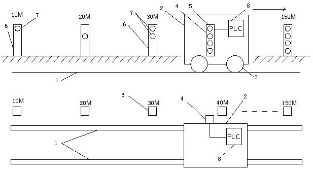 Method for detecting and controlling abnormal speed of coke oven locomotive