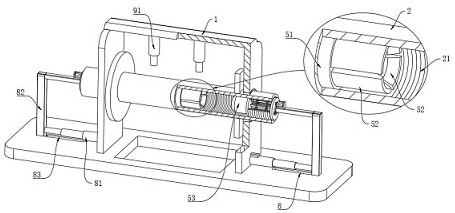 Ship anchoring device with automatic locking function