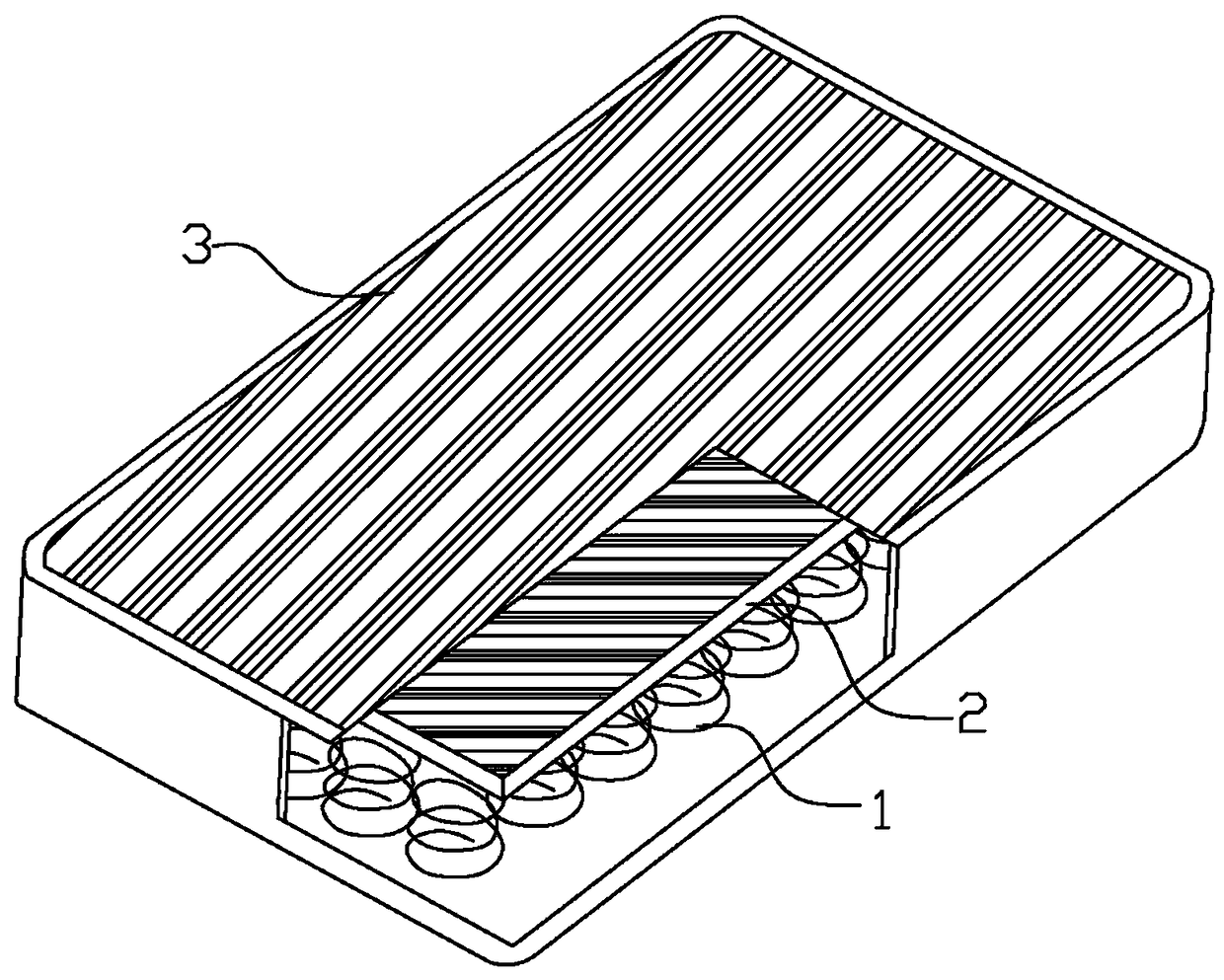 Reinforcing support mattress