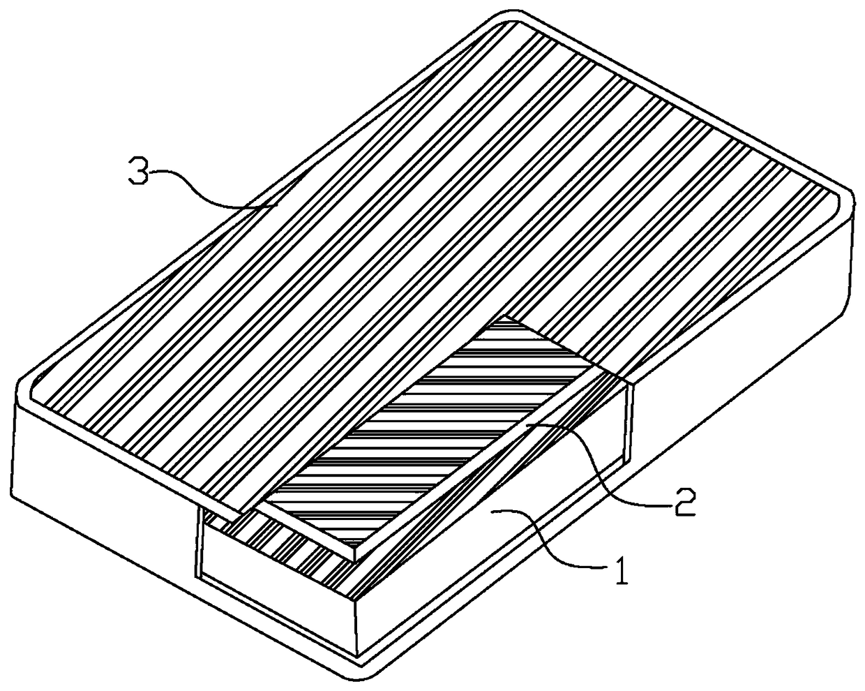 Reinforcing support mattress