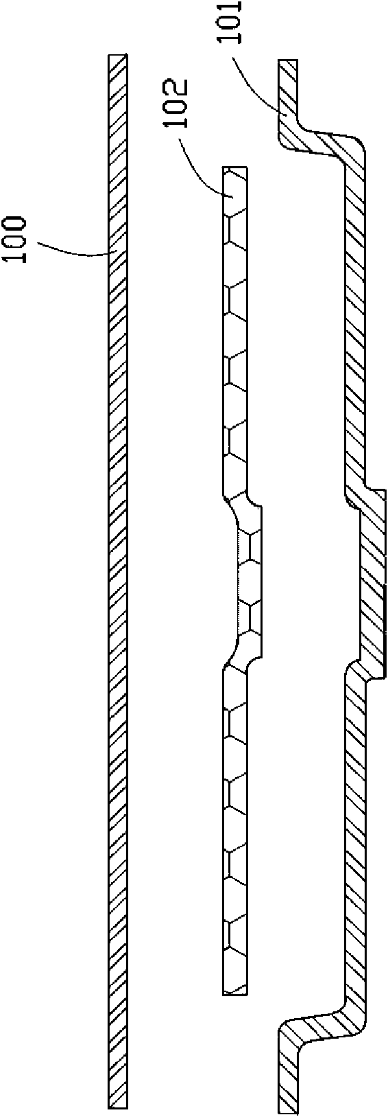 Method for manufacturing flat-plate heat tube