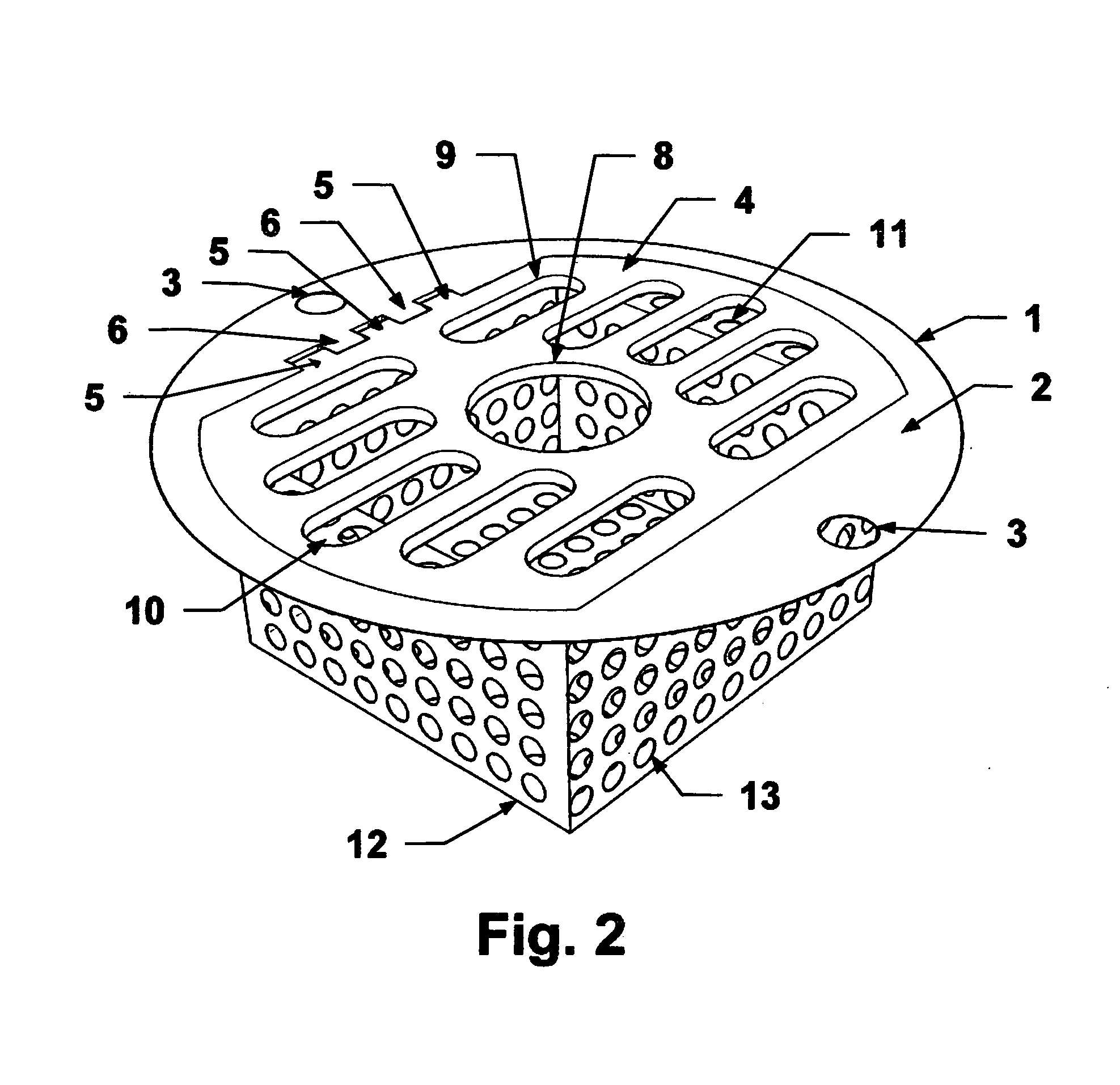 Hair catching stall shower drain