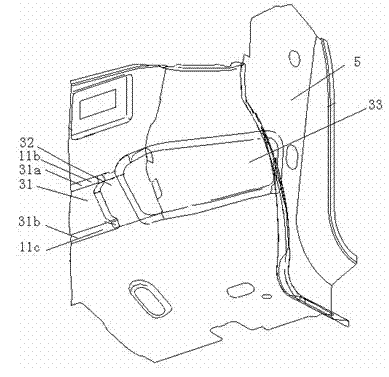 Vehicle front body structure