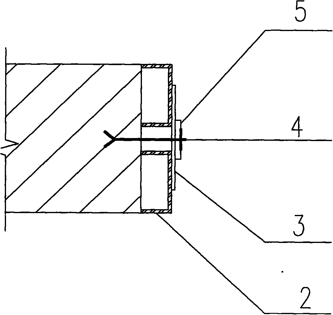 Reinforcing structure and reinforcing method for door and window opening of brick-and-concrete house