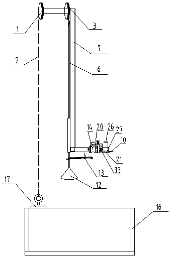 Self-gravity unloading device