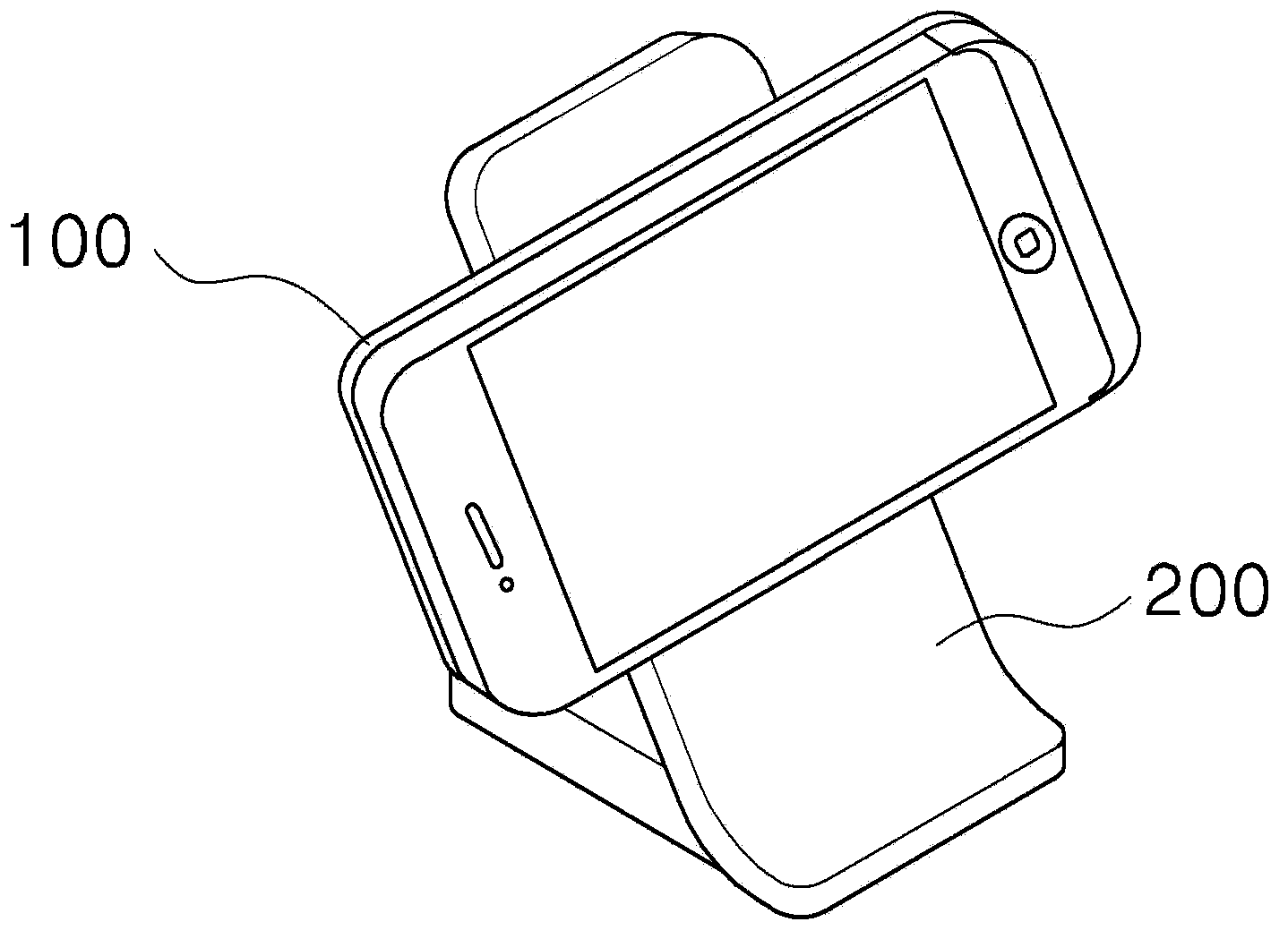 Charging apparatus for mobile device