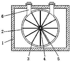 Green building sewage treatment device and use method