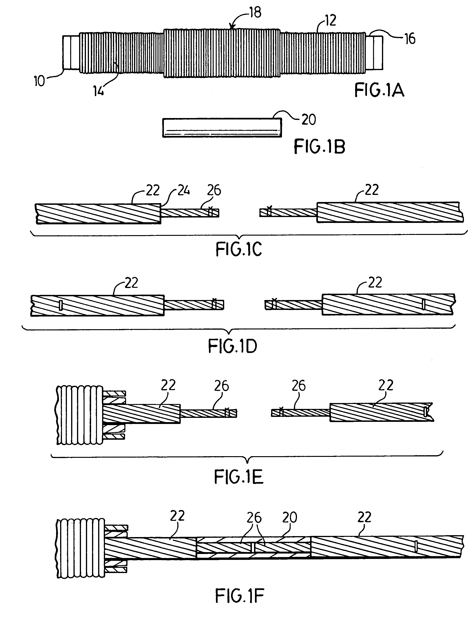 Arrangement in explosion joining of ends of wires and the like