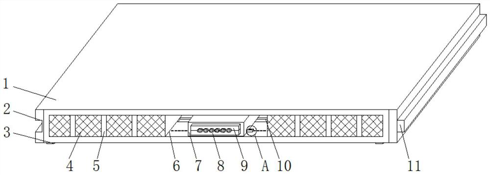 Fabricated floor capable of being conveniently transferred to high-rise building