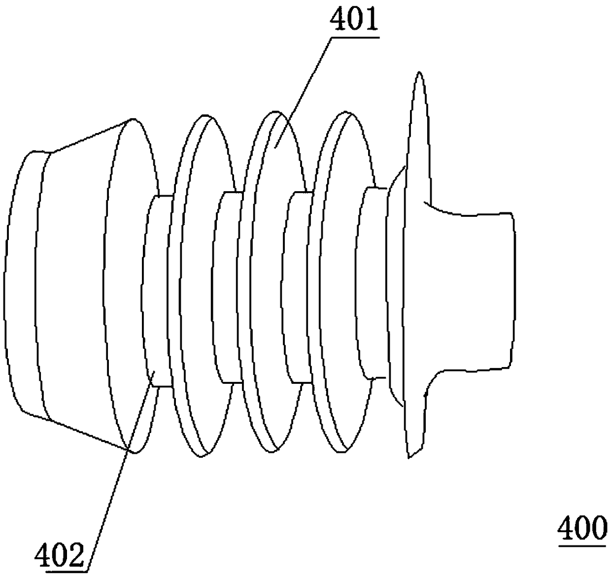 External auditory canal eardrum physiotherapy instrument