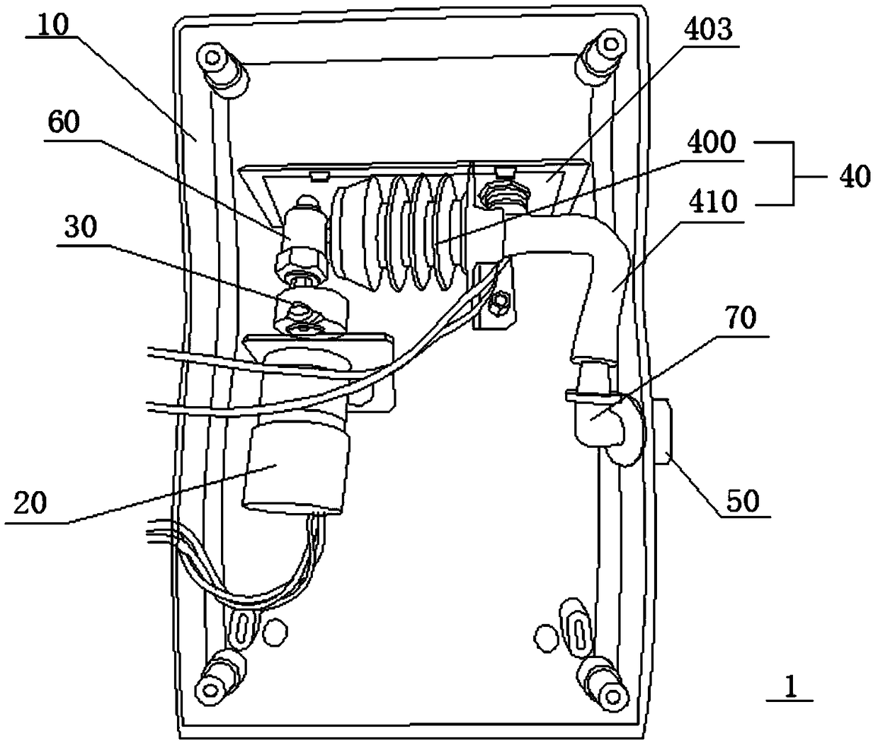 External auditory canal eardrum physiotherapy instrument