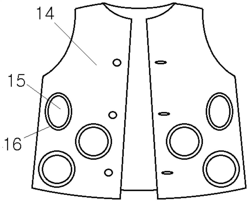 Adjustable moxa fumigation device for endocrine therapy