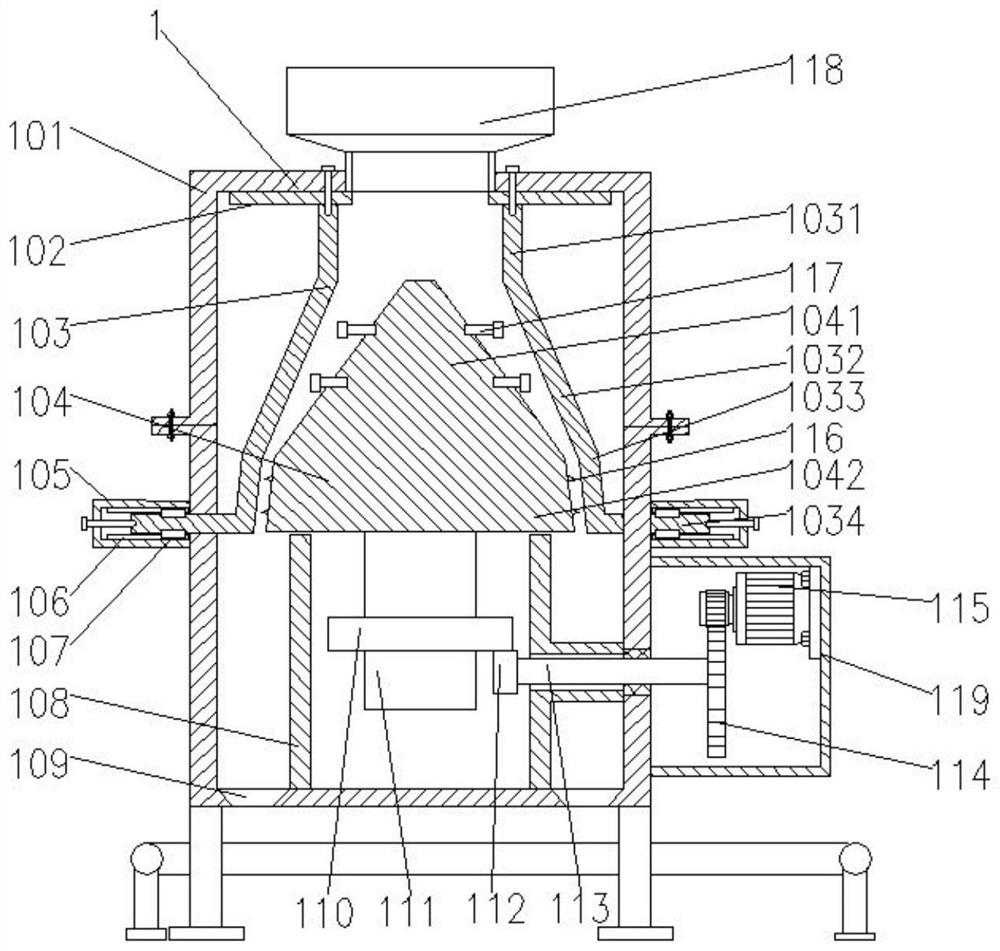 High-activity anti-condensation calcium hydroxide production equipment