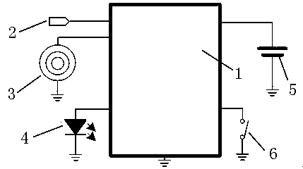 Highly-integrated electronic cigarette lighter chip