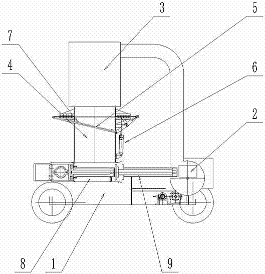 High-density crushing briquetting machine