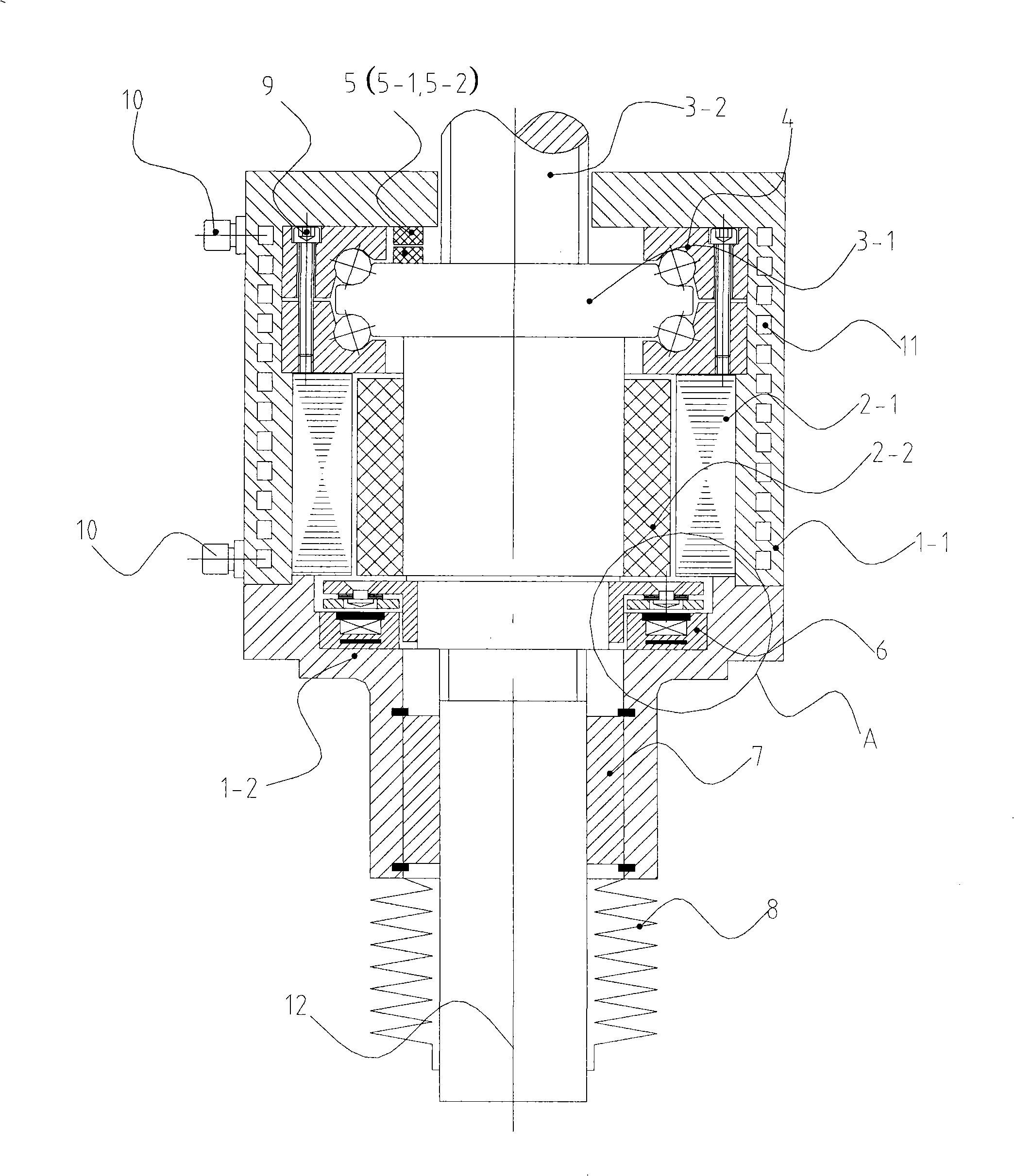 Directly-drive servo electric jar