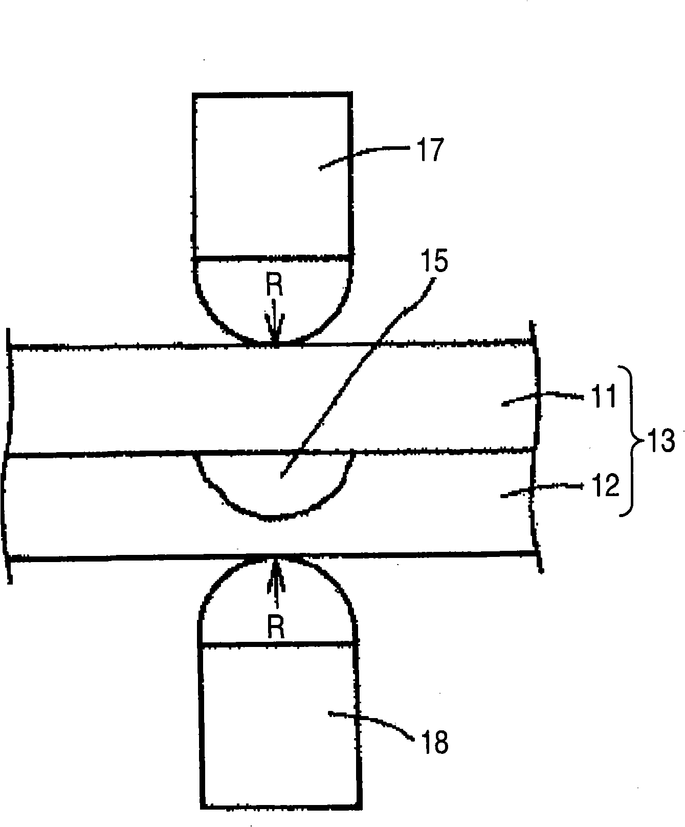 Joint product between steel product and aluminum material, spot welding method for the joint product, and electrode chip for use in the joint product