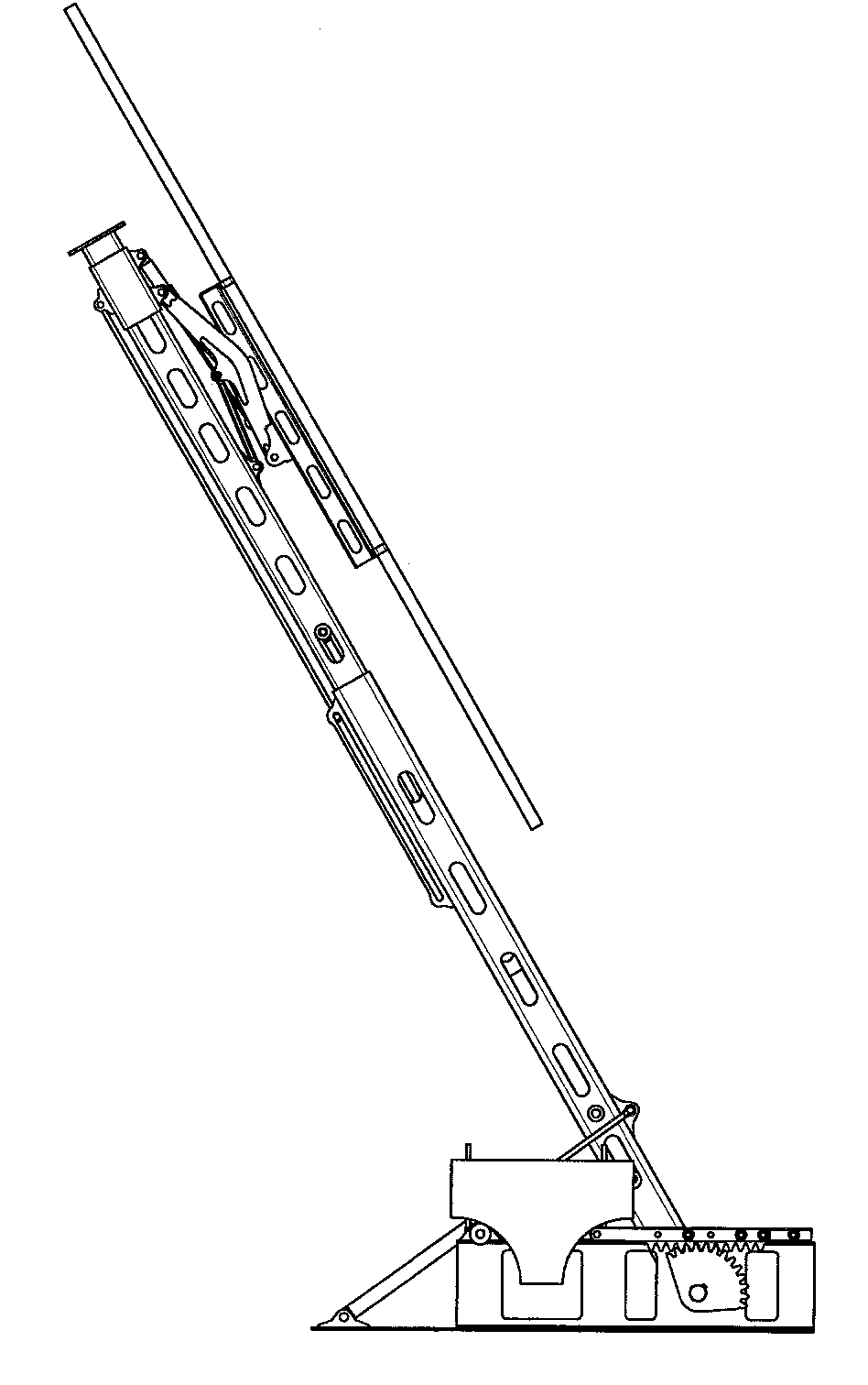 Hydraulic energy-saving drill pipe transportation equipment