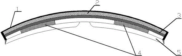 Glasses frame type eye disease treating instrument