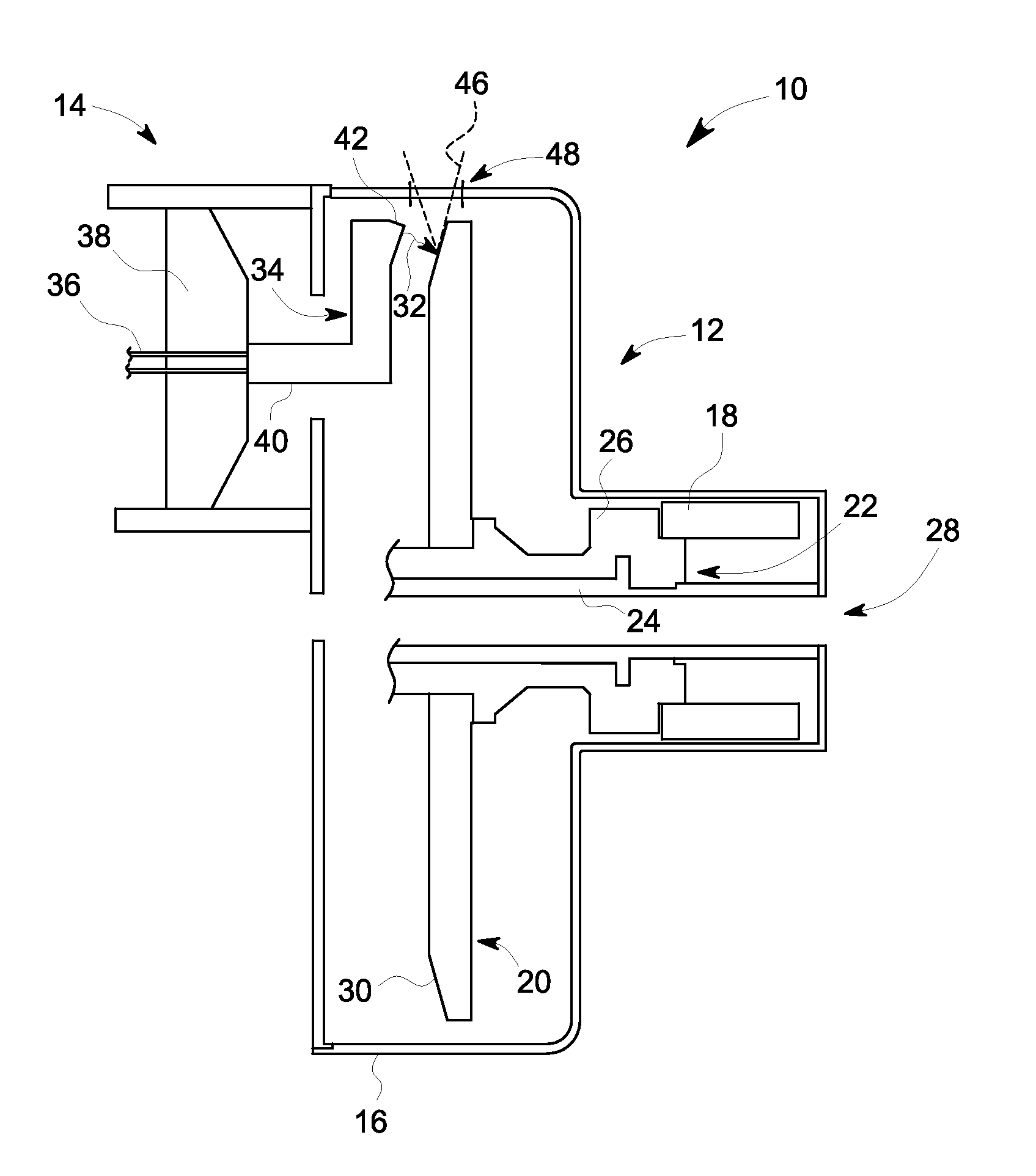 X-ray tube with bonded target and bearing sleeve