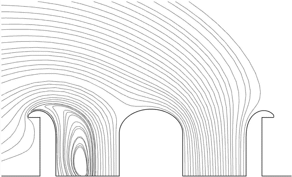 Double-lip distortion resistance air inlet duct structure suitable for crosswind working condition