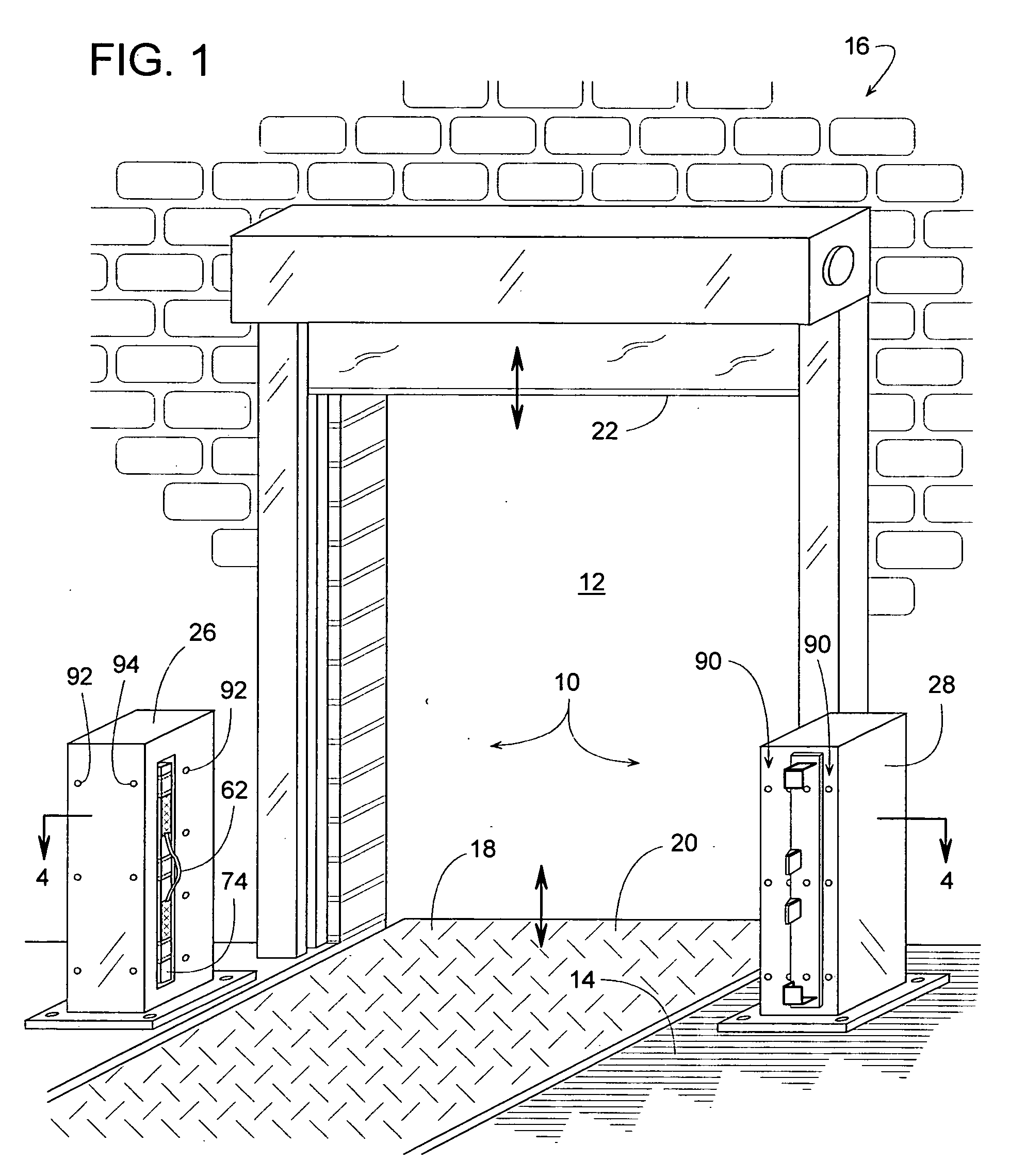 Retractable safety barrier