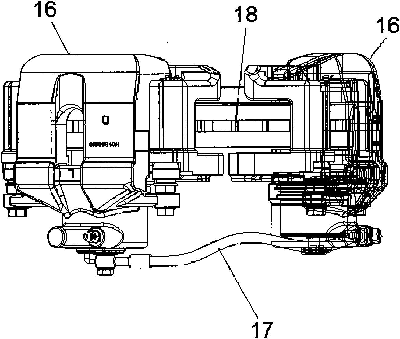 Braking system of light truck